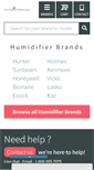 Mobile Screenshot of humidifierfilters.com